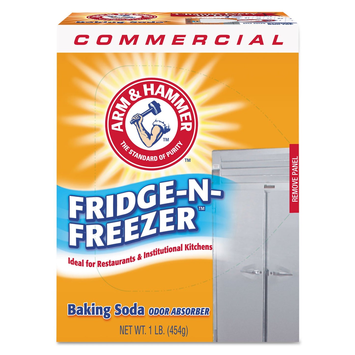 Fridge-n-Freezer Pack Baking Soda, Unscented, Powder, Sold as 1 Each