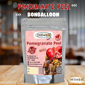 Bonballoon Pomegranate Peel Shell Natural Dry Dried Pure & Organic Herbal Herb Herbs Soaked Tea Cooking Seasoning Spice Spices N