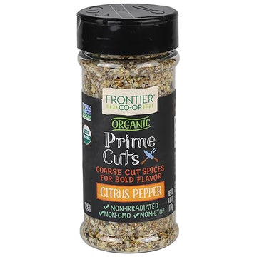 Frontier Prime Cuts Citrus Pepper Blend, Organic, 4.09 Ounce