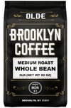 Brooklyn Coffee Whole Bean, Classic Medium Roast (5Lb) Balanced, Smooth, Mellow - Fresh Bulk Coffee Beans Roasted Weekly In Nyc
