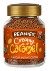 Beanies Flavour Instant Coffee - Creamy Caramel Instant Flavored Coffee - Bold & Adventurous Full-On Flavor - An Indulgent Sugar