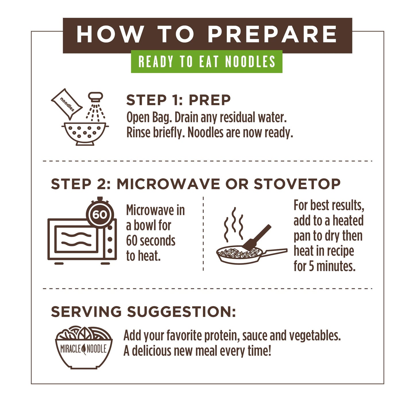 Miracle Noodle Rice - Konjac Rice, Keto Rice, Plant-Based, Gluten-Free, Soy Free, Low Carb Rice, Low-Calorie Rice, Grain Free, Perfect For Stir-Fry, Rice Pilaf, & Rice Pudding - 7 Oz, 6-Pack