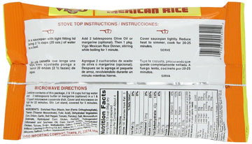 Vigo Authentic Mexican Rice with Corn, No Fat, 8oz (Mexican, 8 Ounce (Pack of 1))