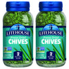 Litehouse Freeze Dried Chives - Chives Dried, Substitute For Fresh Chives, Organic, Equal To 2 Fresh Bunches, Chives Seasoning,