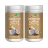Cacafe Coconut Coffee Unsweetened, Coconut Infused Colombian Coffee, No Added Sugar, Creamy Drink Mix, Make Iced Or Hot, Packed