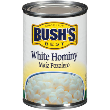 Bush'S Best Baked Beans, White Hominy, 15.5 Oz (Pack Of 12)