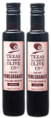 Pomegranate Balsamic Vinegar - Gourmet Barrel Aged Infused Balsamic Vinegar - Great For Dressing Dipping Glazing - No Artificial