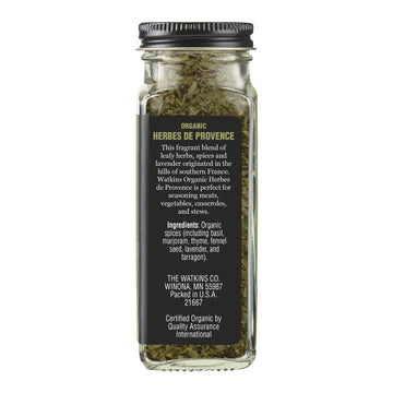 Watkins Organic Herbs De Provence, 0.74 oz, 1 Count, As Shown