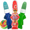 Sweetzo Squeezy Pops Lollipop and Squeeze Gel Candy, Sour Ooze Lickers, Assorted Fruit Flavors, Birthday Party Favors for Boys a