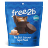 Free2B Sea Salt Caramel Mini Cups Safe For School And Allergy Friendly - Gluten-Free Dairy-Free Nut-Free And Soy-Free - Dark Chocolate 3.5 Oz Resealable Bag