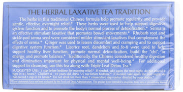 Triple Leaf Tea, Herbal Laxative, 20 Tea Bags (Pack Of 6)
