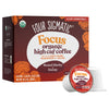 Four Sigmatic High Caffeine Mushroom Coffee K-Cups, Organic Dark Roast with Lion’s Mane & Chaga, 24 Count, Vegan & Keto
