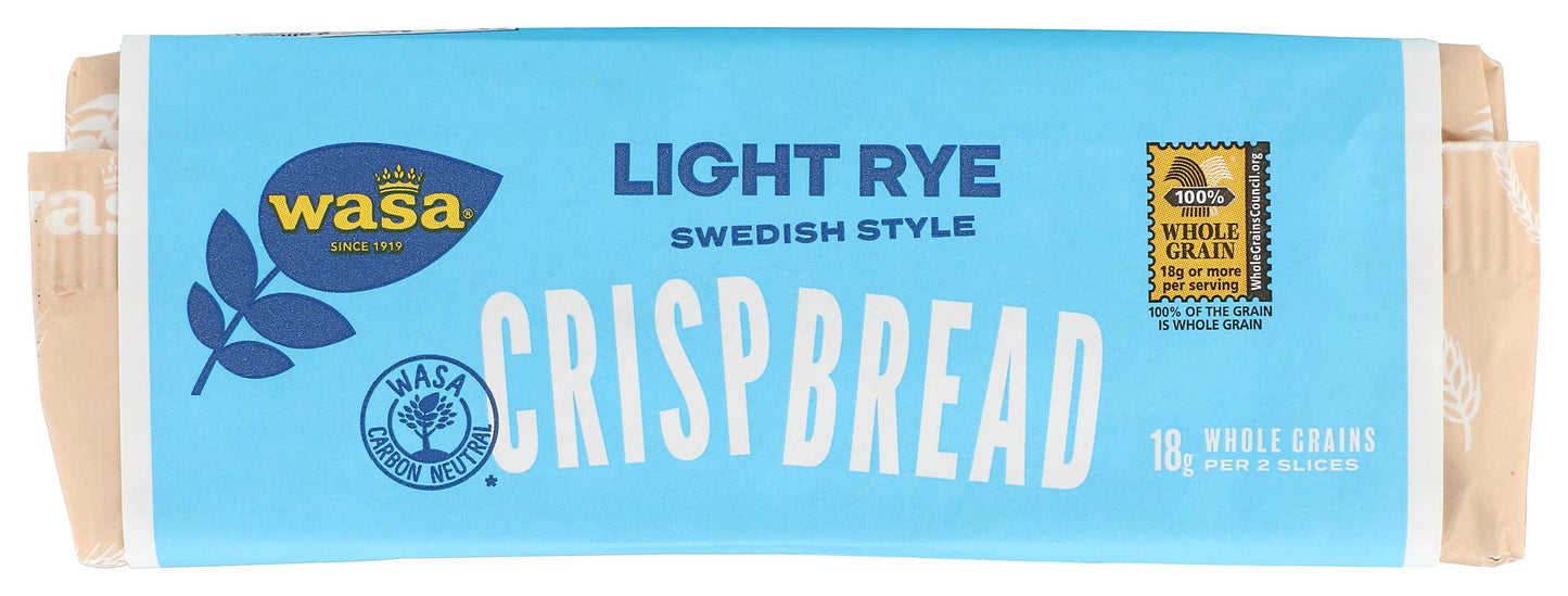 Wasa Light Rye Crispbread, 9.5 Ounce