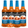 Syruvia 4 Pack Sugar-Free Salted Caramel Coffee Syrup - 25.4 fl oz - Syrup for Coffee, Lattes, Shakes, Smoothies, Desserts - 100