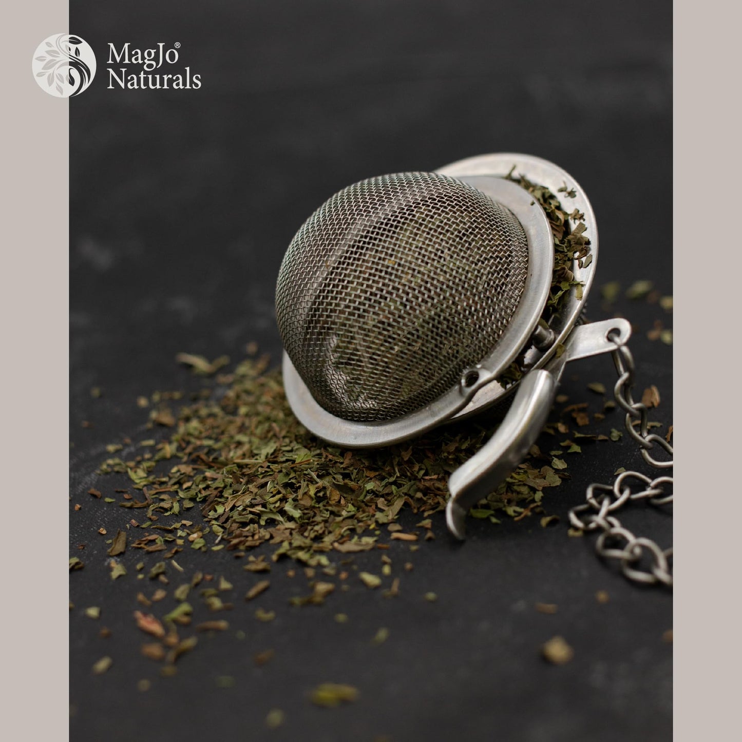 Magjo Spearmint Loose Leaf Tea 1 Pound Dried Herb