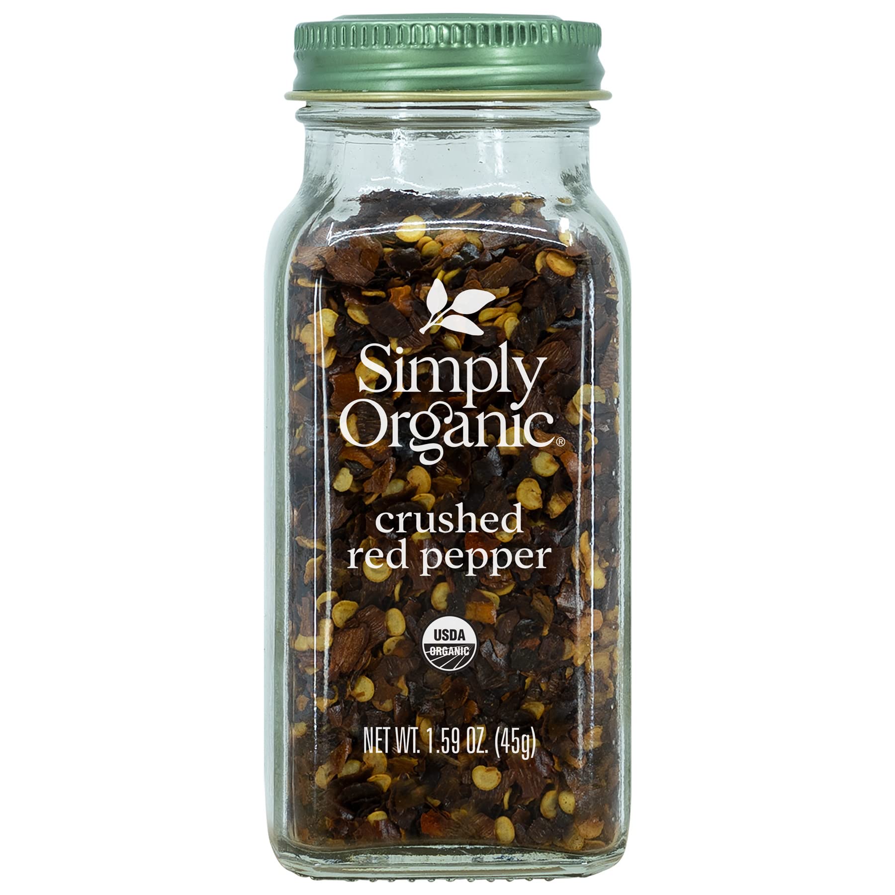 Simply Organic Red Pepper Crushed Organic 1.59 Oz.