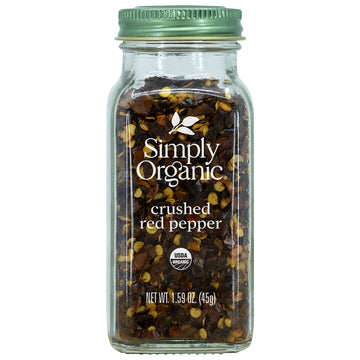 Simply Organic Red Pepper Crushed Organic 1.59 Oz.