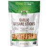 Now Foods, Garlic Sesame Sticks, Product Of The Usa, Certified Non-Gmo, 9-Ounce (Packaging May Vary), Pack Of 15