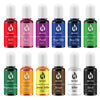 Oil Based Food Coloring for Chocolate 12 Colors x 10 ml Concentrated Oil Food Coloring for Melting Chocolate Candy Melts Cake Po