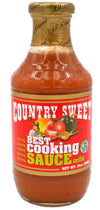 Country Sweet Sauce - Premium Cooking And Finishing Sauce (Mild, 21 Ounces)