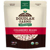Organic Dried Cranberry Beans 5lb Bulk by Doudlah Farms - Farmed From Regenerative Soil | Tested Clean Certified | Vegan, Non-GM