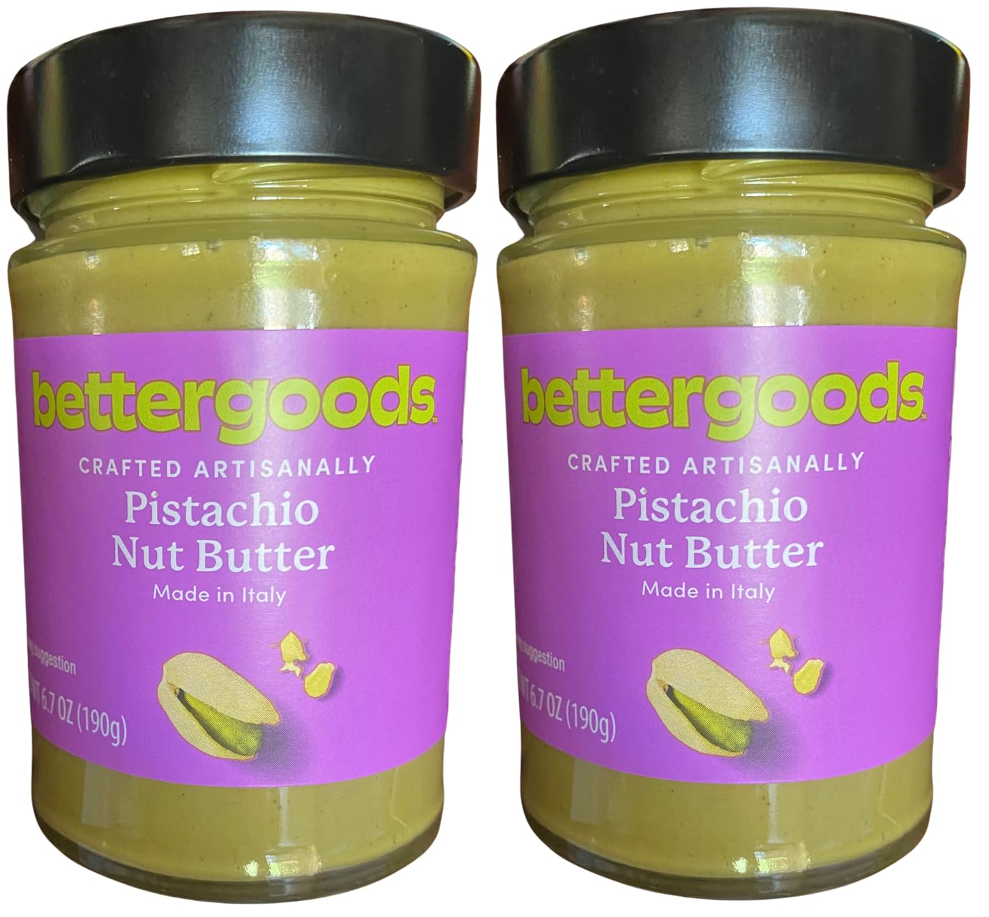 Bettergoods Artisan Crafted Pistachio Nut Butter Spread 6.5oz (2)