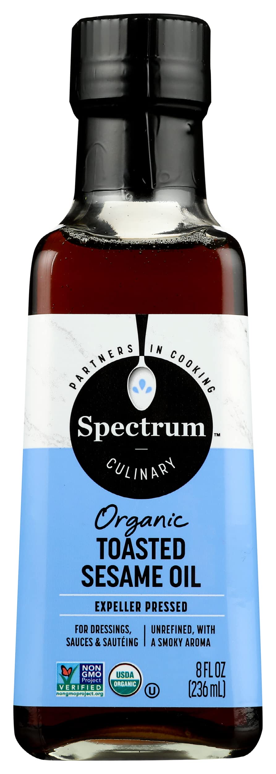 Spectrum Naturals Oil Sesame Toasted Org
