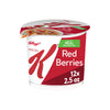 Kelloggs Special K Breakfast Cereal Cups, 11 Vitamins and Minerals, Made with Real Strawberries, Red Berries, 30oz Case (12 Cups