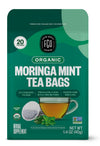 Fgo Organic Moringa Mint Tea, Eco-Conscious Tea Bags, 20 Count, Packaging May Vary (Pack Of 1)
