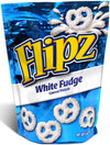 Flipz Pretzels, White Fudge, 5 oz Packages (Pack of 12)