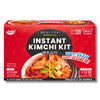 Unha's Korean Instant Kimchi DIY Kit - Homemade Spicy Kimchi Just add Water, 6 Servings, Sour, Hot & Spicy, Perfect for Kimchee
