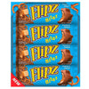 Flipz Bites Bar - Milk Chocolate, Caramel & Pretzels (1.5oz, 3-Piece Bar, 24 Count), Perfect Sweet, Salty, & Crunchy Snack For A