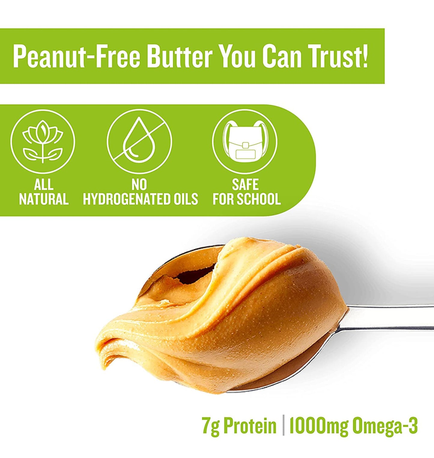 Wowbutter Natural Peanut Free Creamy, 1.1 Lb Jar (Pack Of 3)