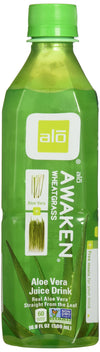 Alo Bev Aloe Awaken Whtgrss, 16.9 Ounce (pack Of 12)