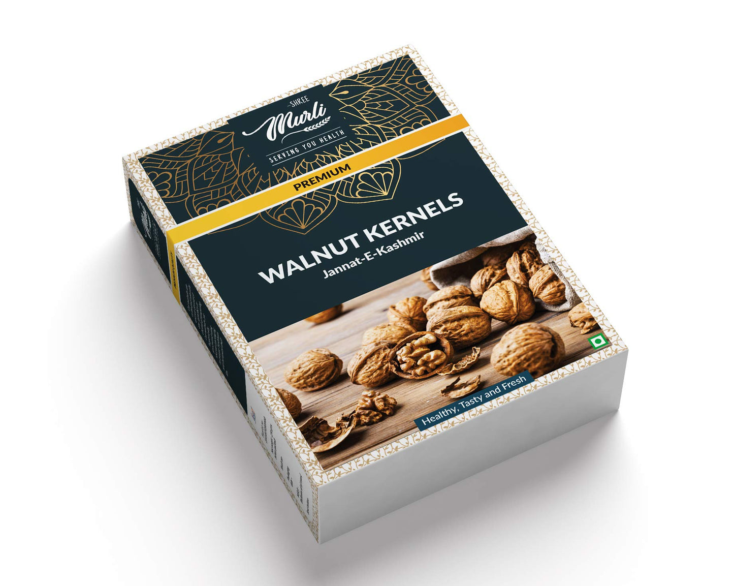 Shree Murli Walnuts Kernels ( Without Shell ) 2 Kg ( Pack Of 8 X 250 Grams)