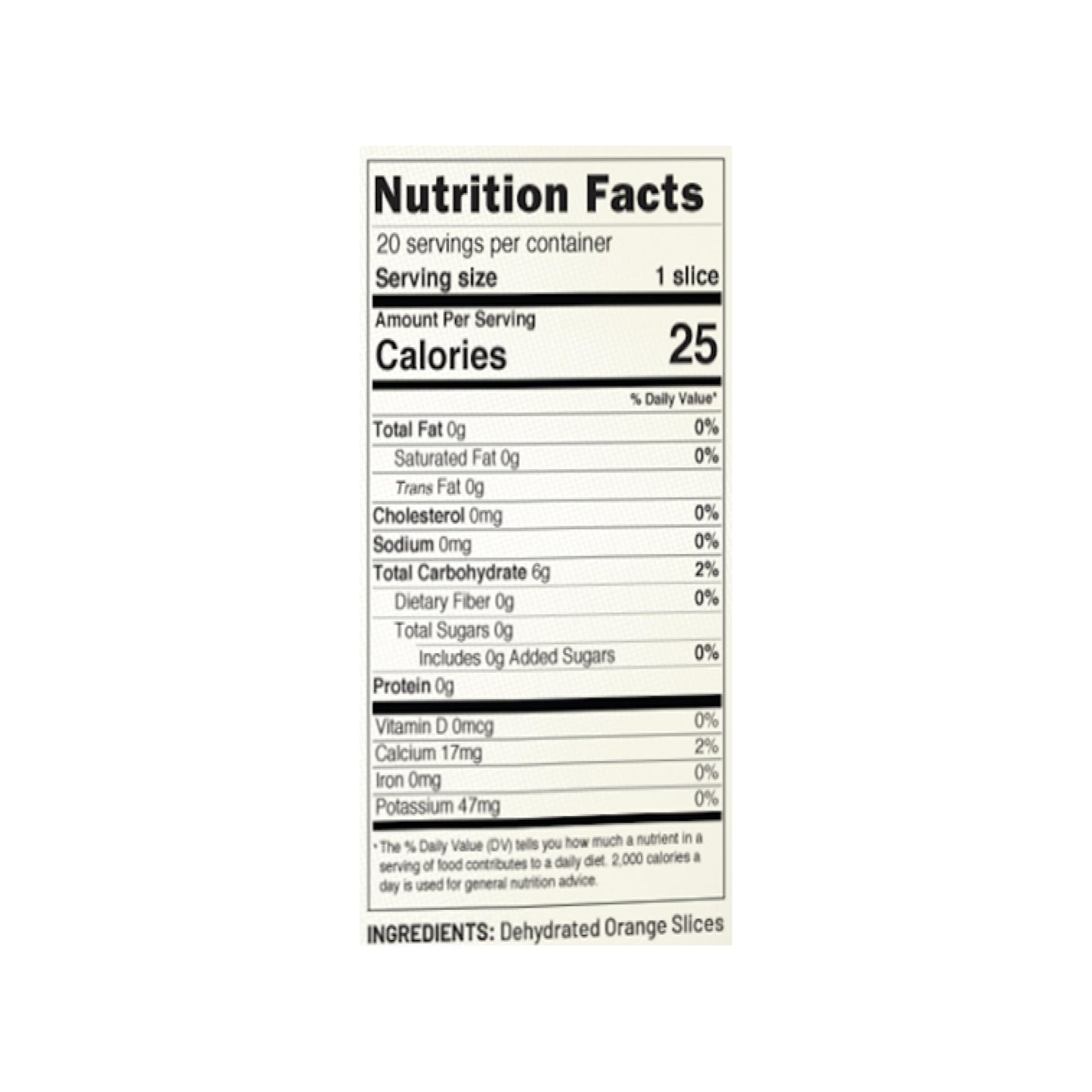 Barsmith Dehydrated Orange Slices - Real Orange Garnish for Cocktails & Baking - 1.6oz (Pack of 12)