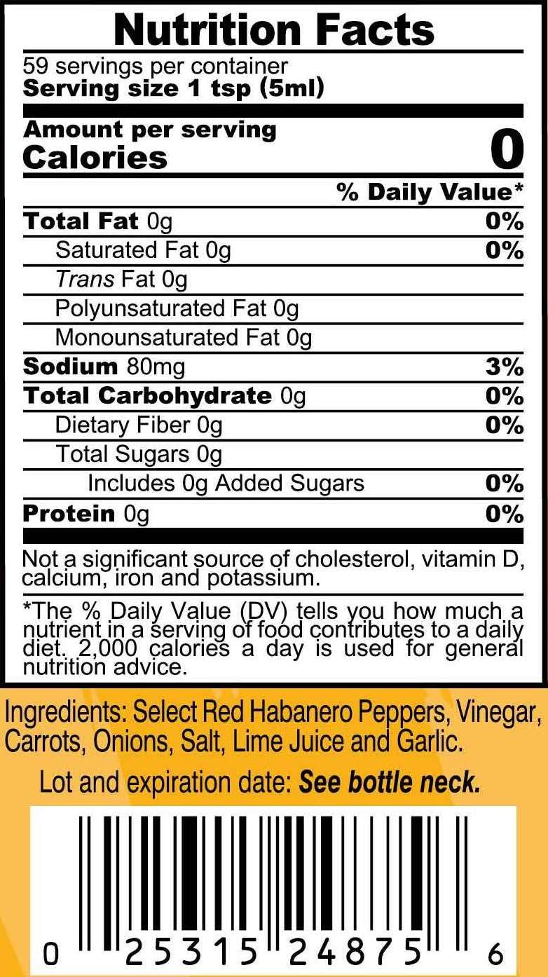 Marie Sharp'S Fiery Hot Sauce, 10 Ounce (Pack Of 2)
