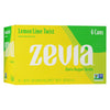 Zevia Zero Calorie Soda Lemon Lime Twist 12 Ounce Cans (Pack of 6)