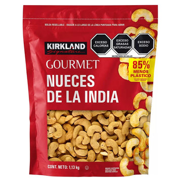 KIRKLAND Sea Salt Whole Cashews, Extra Fancy, 40 OZ (2.5 LBS), Roasted, Model MS65WW4