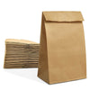Paper Lunch Bags 100 Count Brown Lunch Bags 8Lb Brown Paper Bags Sack Bulk Strong For Small Business