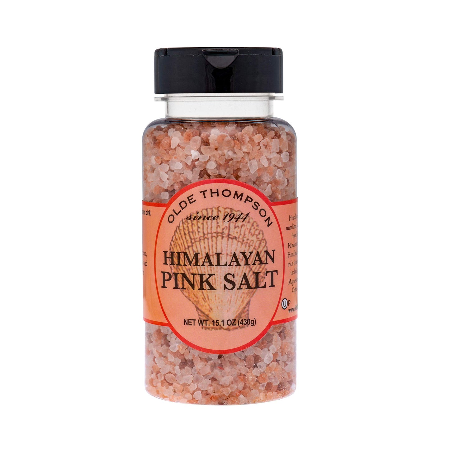 Olde Thompson Since 1944 Himalayan Pink Salt, Course Ground, 15.1 oz