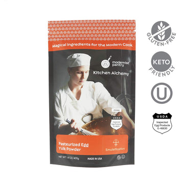 Aaa Grade Egg Yolk Powder Gluten-Free Ou Kosher Certified (Pasteurized, Made In Usa, Produced From The Freshest Of Eggs) - 400G/