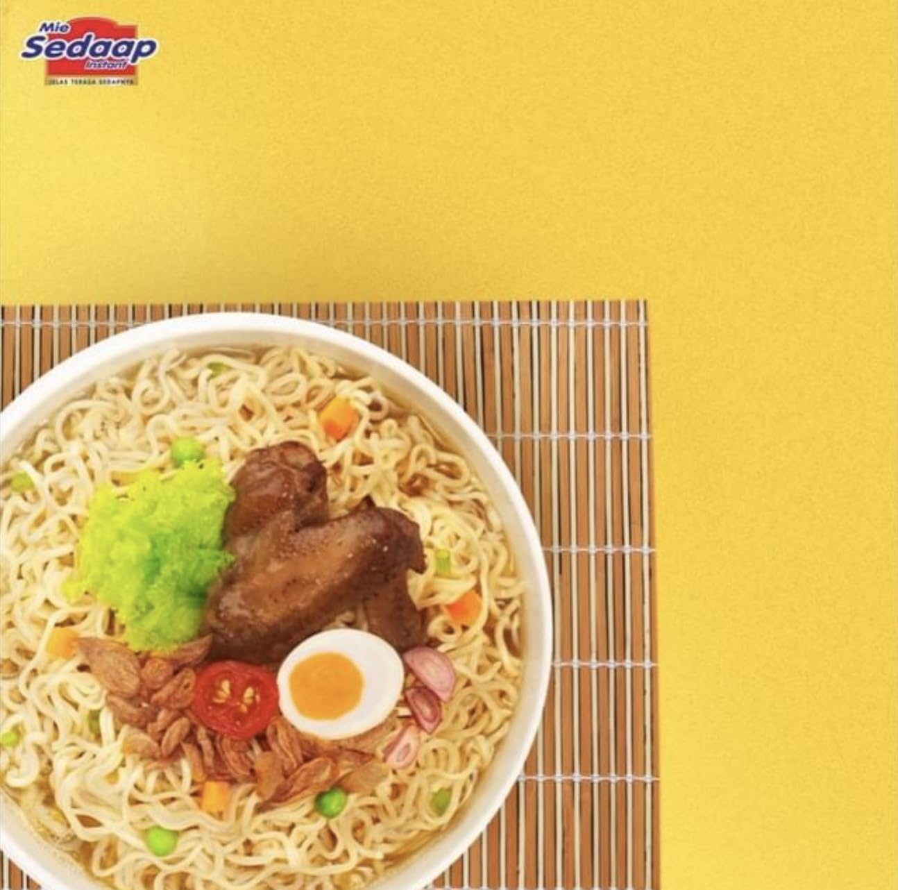 Mi Sedaap Instant Noodles, Chicken Onion Flavor, 2.57 Oz (Pack Of 10)