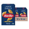 Barilla Large Shells Pasta, 16 Oz. Box (Pack Of 12) - Non-Gmo Pasta Made With Durum Wheat Semolina - Kosher Certified Pasta