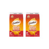 Goldfish Mega Bites, Sharp Cheddar Crackers, 24.3 Oz Carton (Pack of 2)