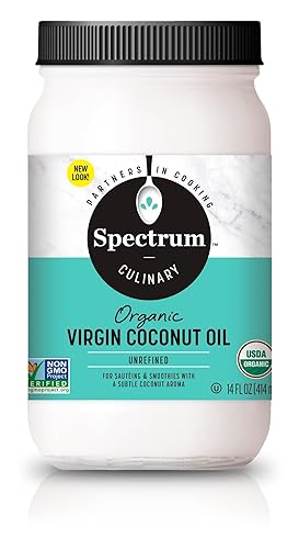 Spectrum Naturals Unrefined Coconut Oil (12X14 Oz)