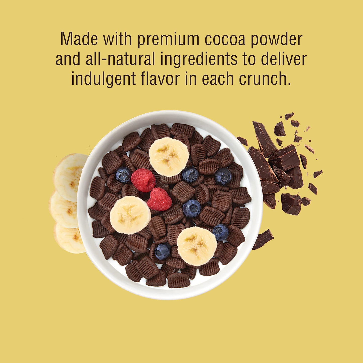 Catalina Crunch Chocolate Banana Keto Cereal (9Oz Bag) | Low Carb, Sugar Free, Gluten Free | Keto Snacks, Vegan, Plant Based Pro