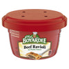 Chef Boyardee Beef Ravioli in Pasta Sauce, Microwave Food, 7.5 OZ Microwaveable Bowl (12 Bowls)