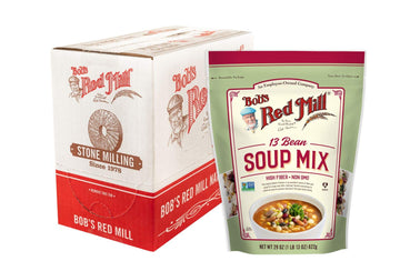 Bob'S Red Mill 13 Bean Soup Mix, 29Oz (Pack Of 4) - Non Gmo, Vegan, Kosher