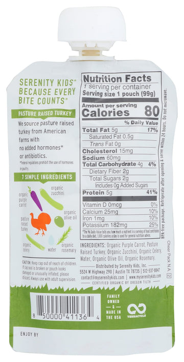 Serkid Pch Trky Rosemary (6X3.50)